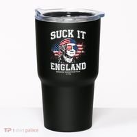 Suck It England Funny 4th Of July George Washington 1776 Tumbler thumb 0