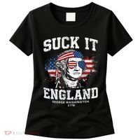 Suck It England Funny 4th Of July George Washington 1776 Women's T-Shirt thumb 0