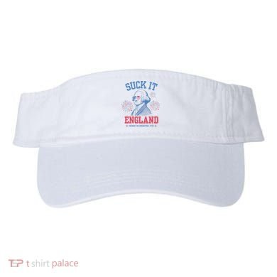 Suck It England Red White & Blue George Washington 4th July Visor