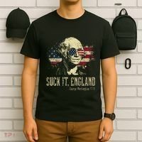 Suck It England Funny George Washington 1776 Usa T-Shirt thumb 6