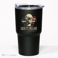 Suck It England Funny George Washington 1776 Usa Tumbler thumb 0