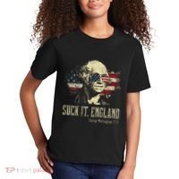 Suck It England Funny George Washington 1776 Usa Kids T-Shirt thumb 2