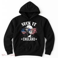 Suck It England Funny 4th Of July George Washington Hoodie thumb 0