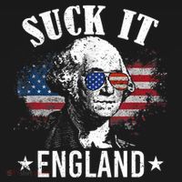 Suck It England Funny 4th Of July George Washington Women's Hoodie thumb 2