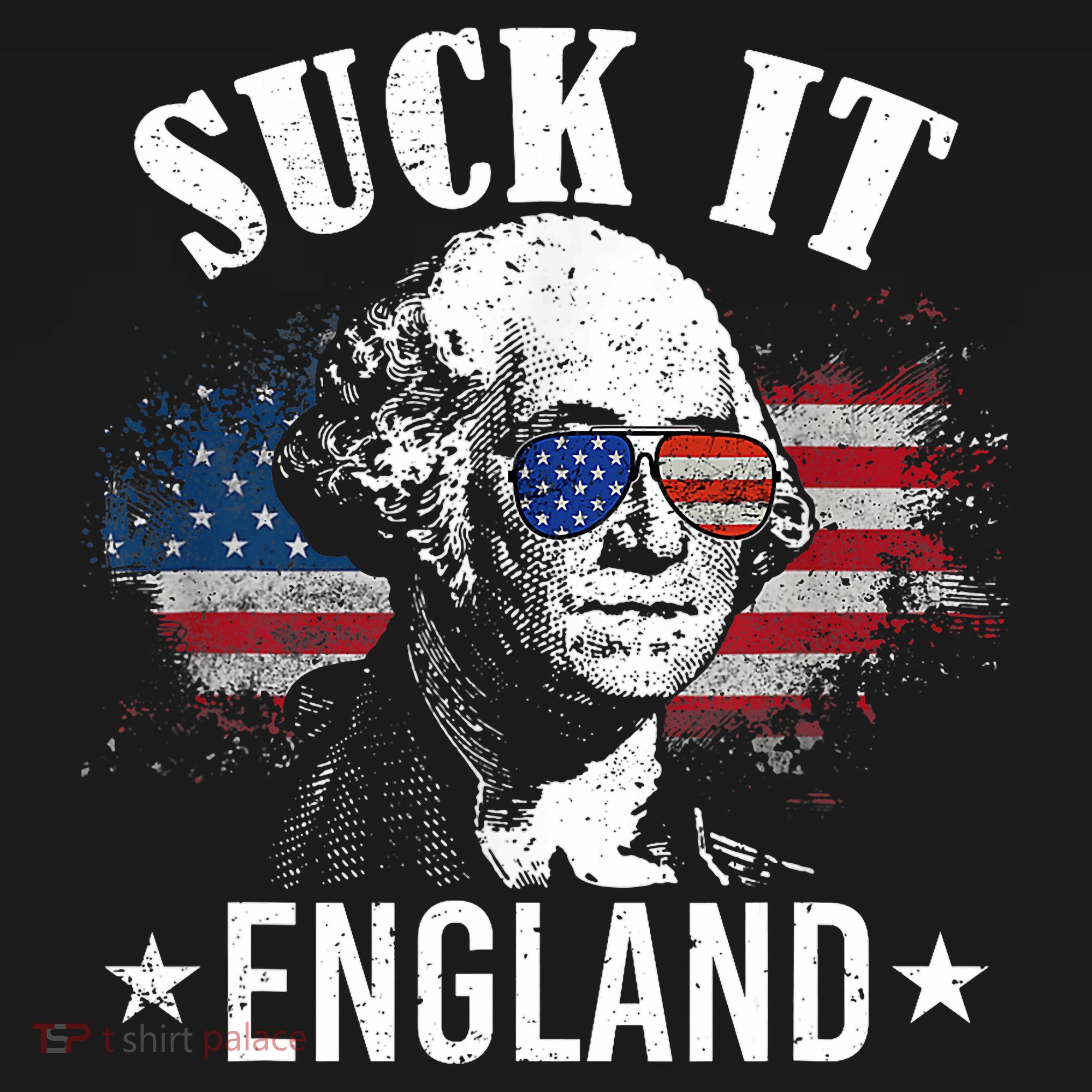 Suck It England Funny 4th Of July George Washington Women's Hoodie