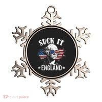 Suck It England Funny 4th Of July George Washington Ornament thumb 0