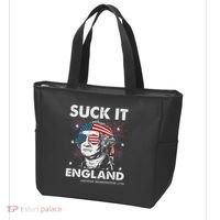 Suck It England Funny 4th July George Washington Tote Bag thumb 3