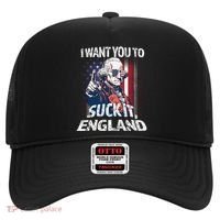 Suck It England Funny George Washington Usa Flag 4th Of July Hat thumb 0