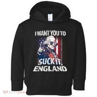 Suck It England Funny George Washington Usa Flag 4th Of July Toddler Hoodie thumb 0