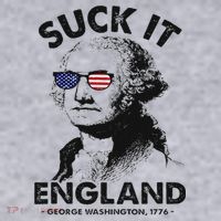 Suck It England Funny 4th Of July George Washington 1776 Women's Sweatshirt thumb 2