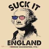 Suck It England Funny 4th Of July George Washington 1776 Tote Bag thumb 4