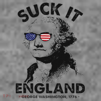 Suck It England Funny 4th Of July George Washington 1776 Toddler Hoodie thumb 2