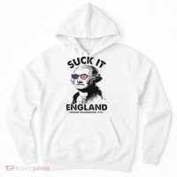 Suck It England Funny 4th Of July George Washington 1776 Hoodie thumb 0