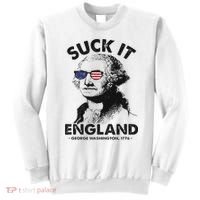 Suck It England Funny 4th Of July George Washington 1776 Sweatshirt thumb 0