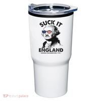 Suck It England Funny 4th Of July George Washington 1776 Tumbler thumb 0