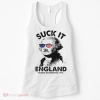Suck It England Funny 4th Of July George Washington 1776 Women's Tank Top thumb 0