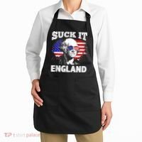 Suck It England Funny 4th Of July Flag Patriotic Apron thumb 2