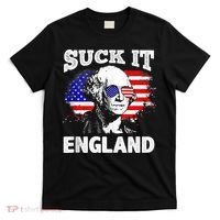 Suck It England Funny 4th Of July Flag Patriotic T-Shirt thumb 0