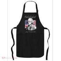 Suck It England Funny George Washington USA Flag 4th of July Apron thumb 0