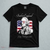 Suck It England Funny George Washington USA Flag 4th of July T-Shirt thumb 5
