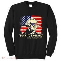 Suck It England Funny 4th Of July George Washington 1776 Sweatshirt thumb 0
