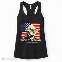 Suck It England Funny 4th Of July George Washington 1776 Women's Tank Top thumb 0