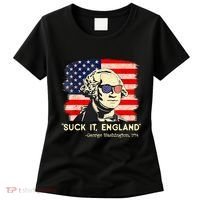 Suck It England Funny 4th Of July George Washington 1776 Women's T-Shirt thumb 0