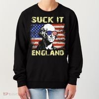 Suck It England Funny George Washington Women's Sweatshirt thumb 0