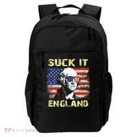 Suck It England Funny George Washington Backpack thumb 0