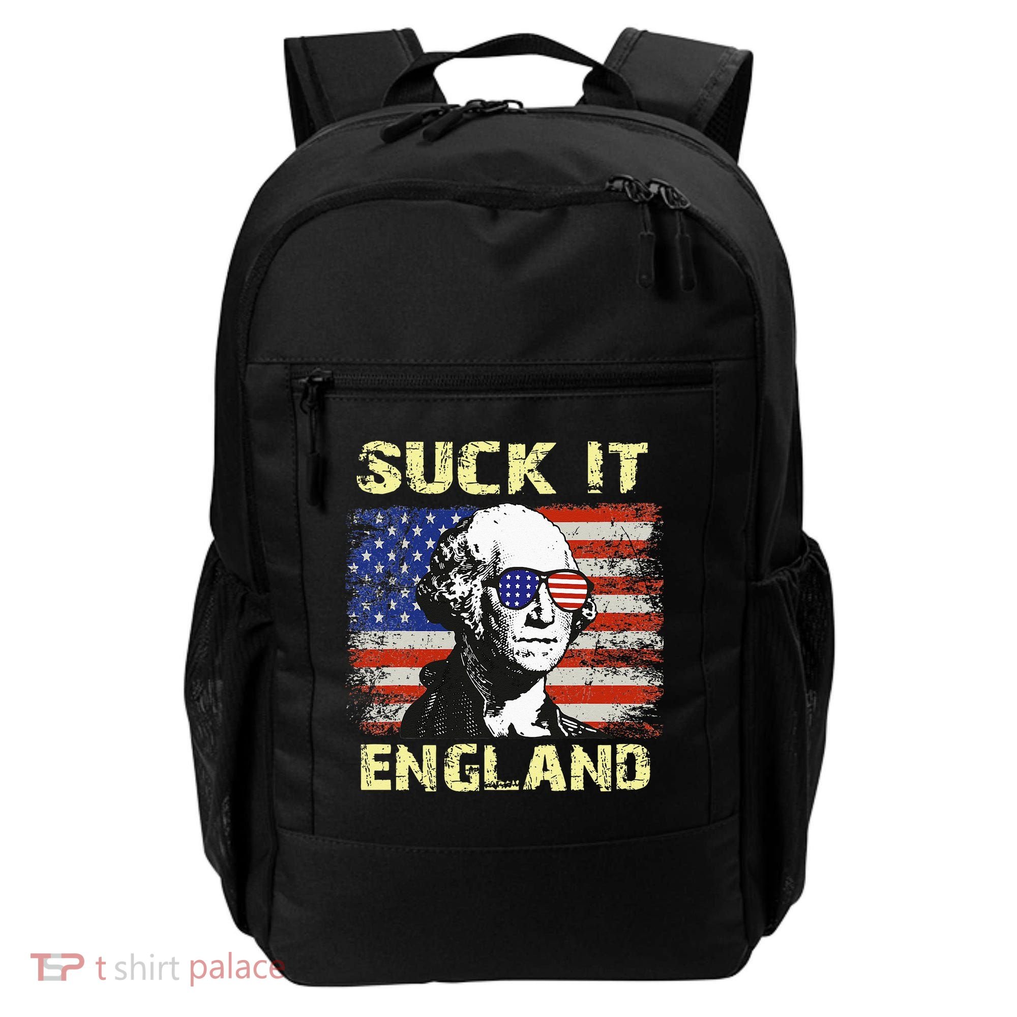Suck It England Funny George Washington Backpack
