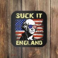 Suck It England Funny George Washington Coaster thumb 0