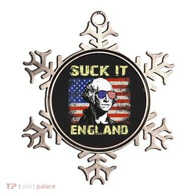 Suck It England Funny George Washington Ornament