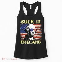 Suck It England Funny George Washington Women's Tank Top thumb 0