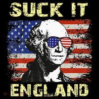 Suck It England Funny George Washington Women's Tank Top thumb 5
