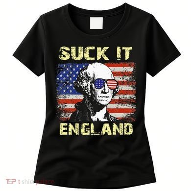 Suck It England Funny George Washington Women's T-Shirt