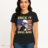 Suck It England Funny George Washington Women's T-Shirt thumb 4