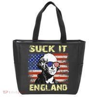 Suck It England Funny George Washington Tote Bag thumb 0