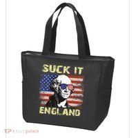 Suck It England Funny George Washington Tote Bag thumb 3