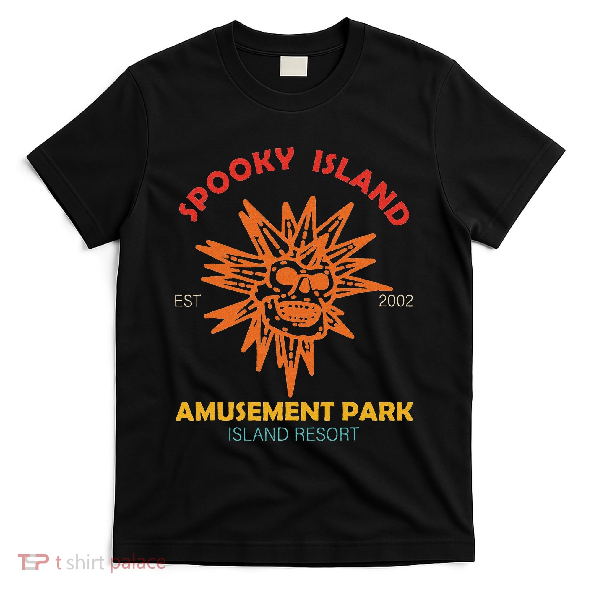 Spooky Island Est 2002 Amusement Park Island Resort T-Shirt