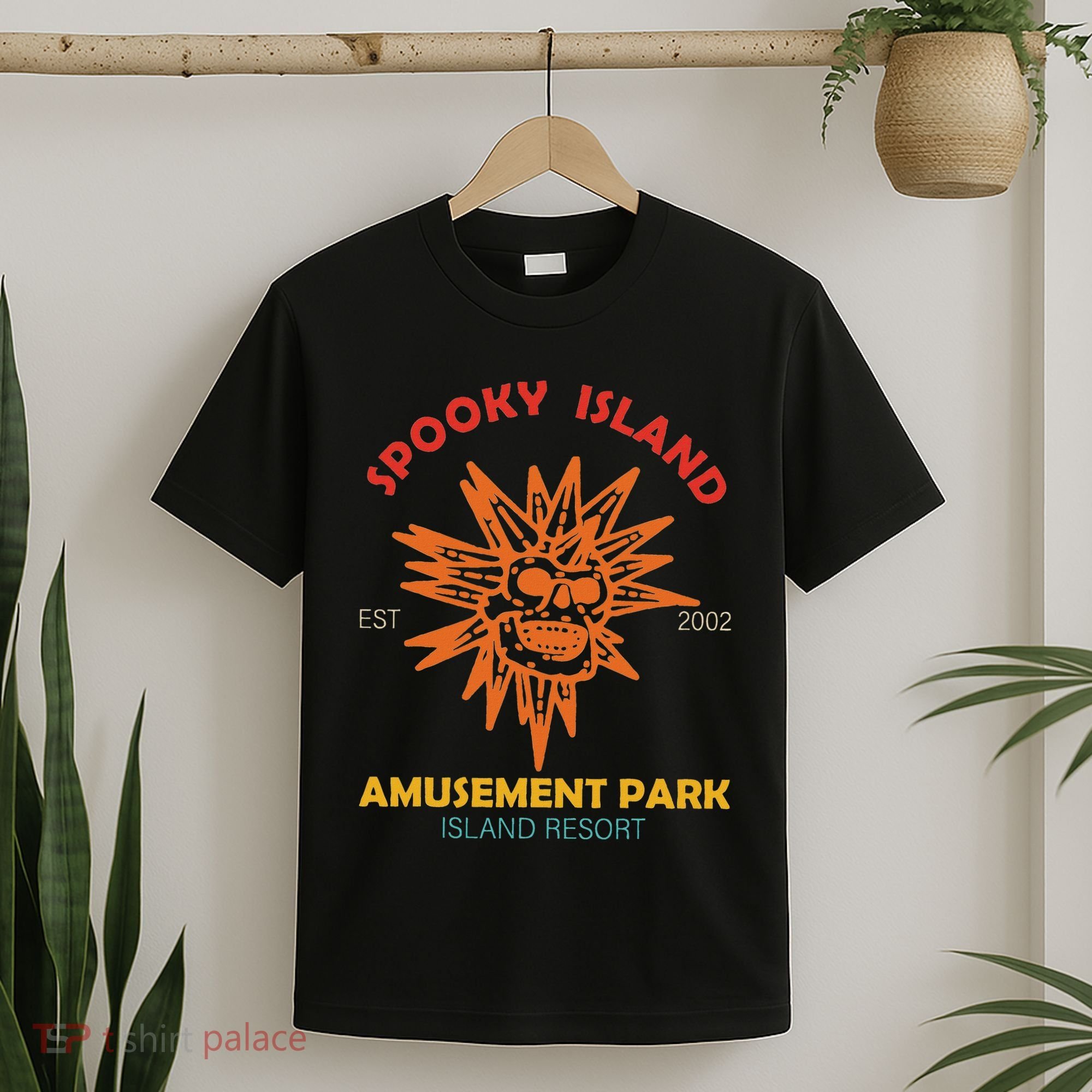 Spooky Island Est 2002 Amusement Park Island Resort T-Shirt