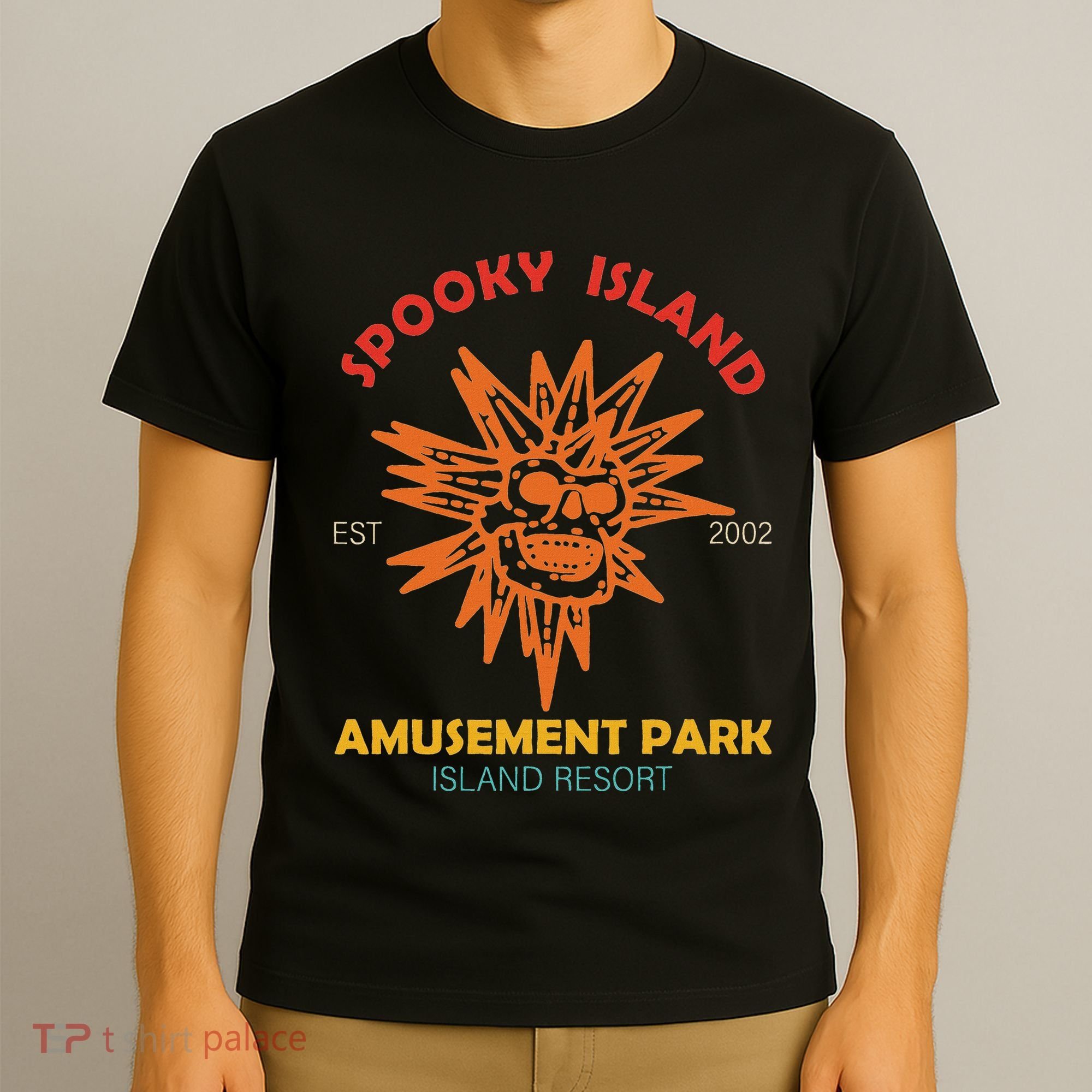 Spooky Island Est 2002 Amusement Park Island Resort T-Shirt