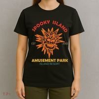 Spooky Island Est 2002 Amusement Park Island Resort T-Shirt thumb 4