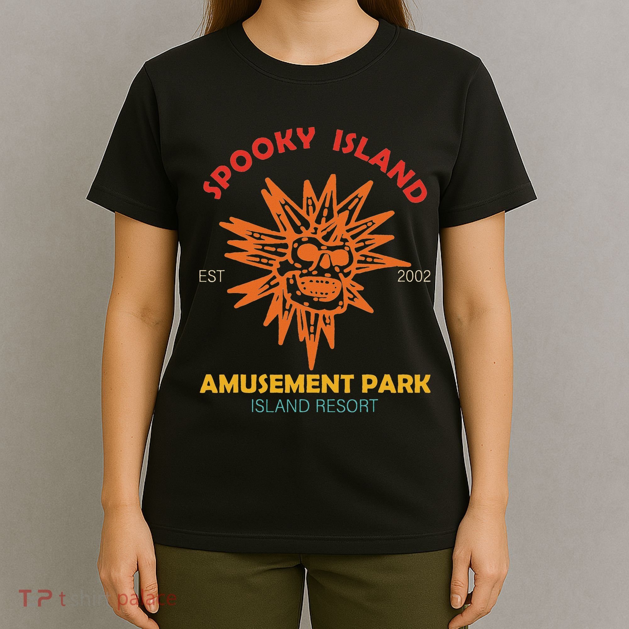 Spooky Island Est 2002 Amusement Park Island Resort T-Shirt