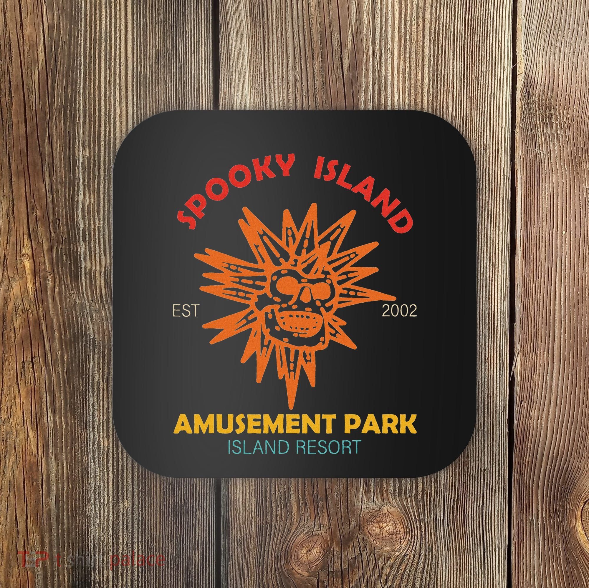 Spooky Island Est 2002 Amusement Park Island Resort Coaster