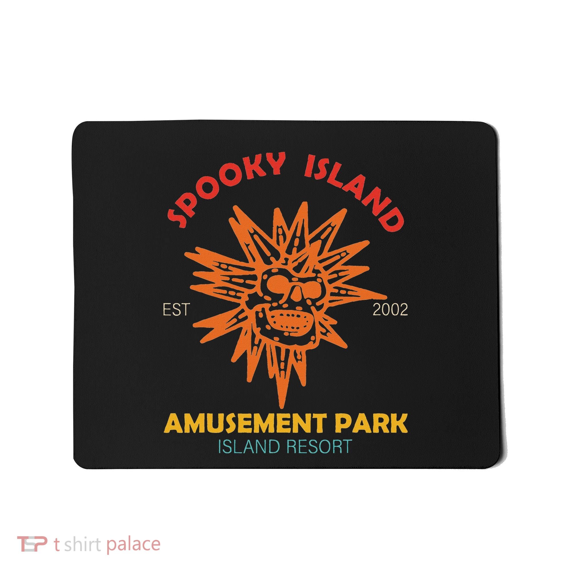 Spooky Island Est 2002 Amusement Park Island Resort Mousepad