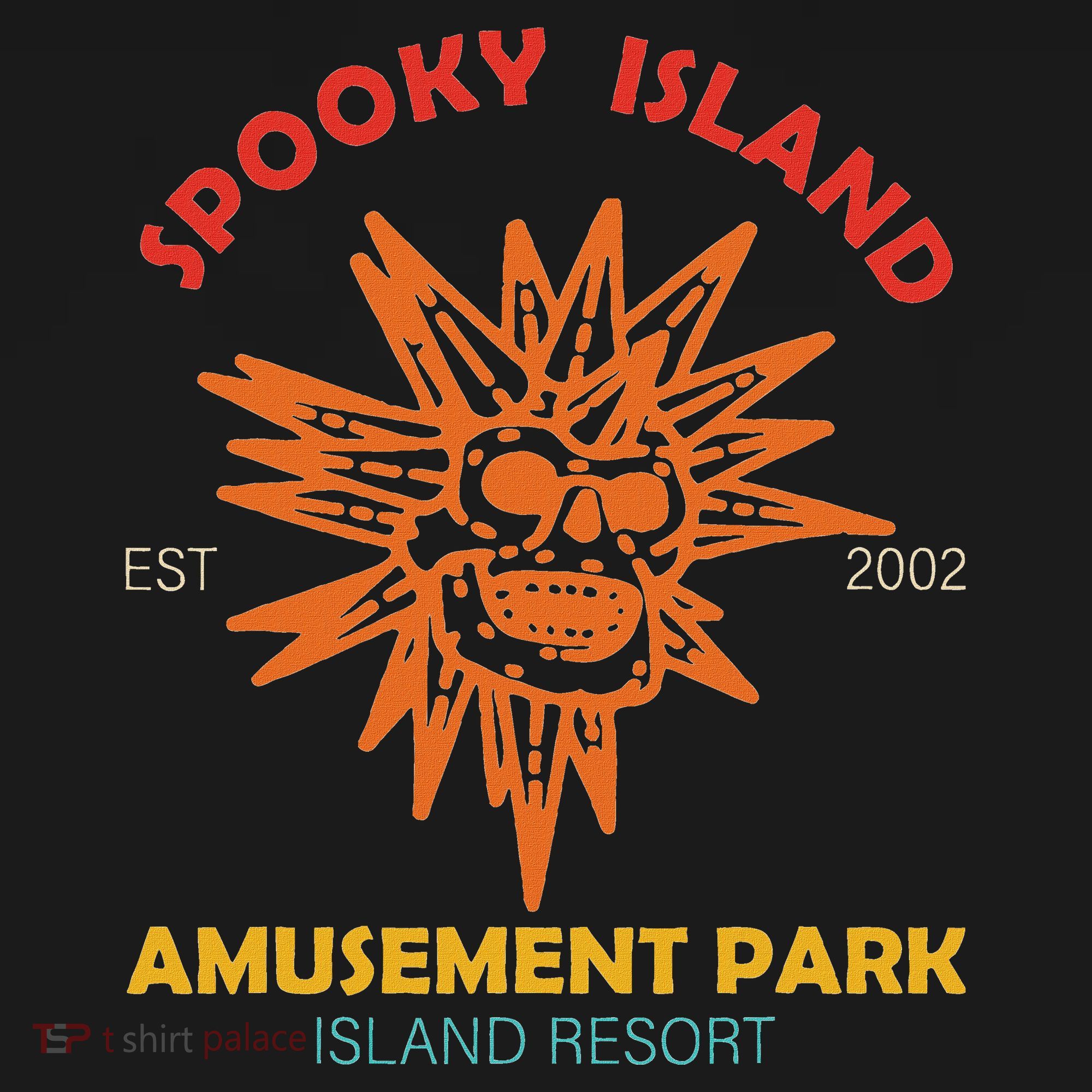 Spooky Island Est 2002 Amusement Park Island Resort Mousepad
