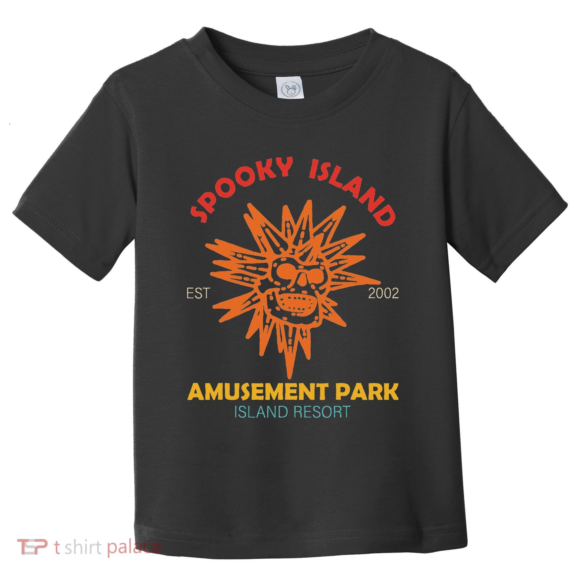 Spooky Island Est 2002 Amusement Park Island Resort Toddler T-Shirt