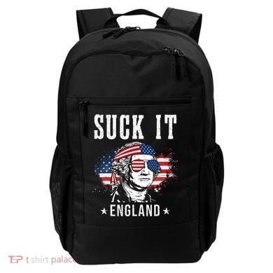 Suck It England Funny George Washington Funny Backpack