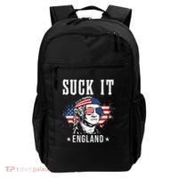 Suck It England Funny George Washington Funny Backpack thumb 0