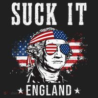 Suck It England Funny George Washington Funny Beanie thumb 2